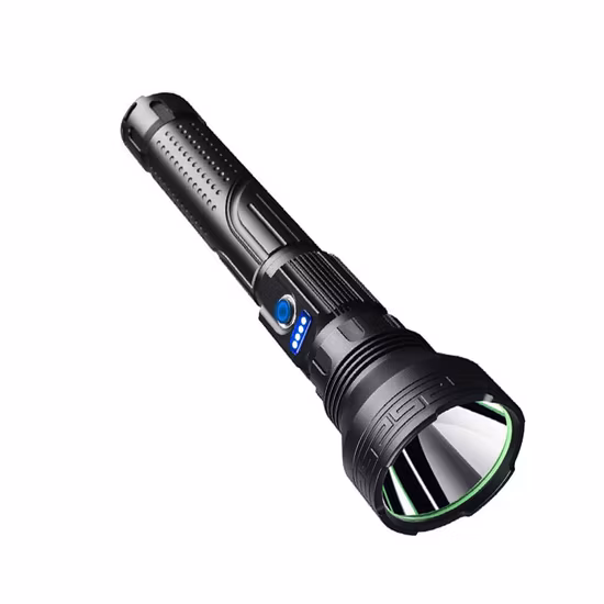 Superhelle, leistungsstarke, wiederaufladbare LED-Taschenlampen mit hoher Lumenzahl für Outdoor-Aktivitäten